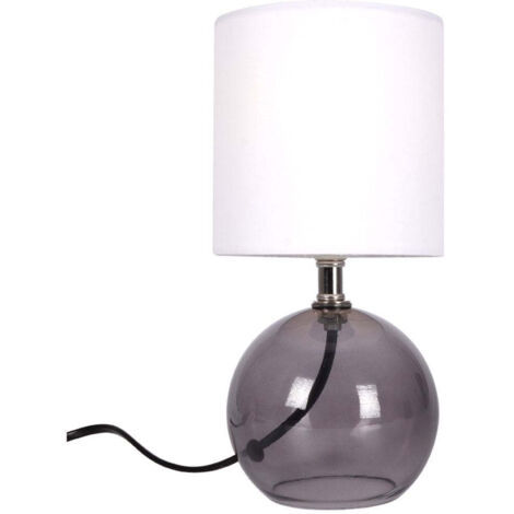 Tischlampe, Glas, 24 cm