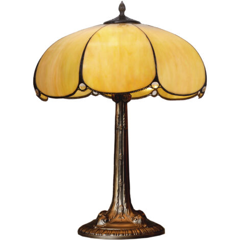 Tischlampe, größerer Durchmesser, 45 cm, Virginia-Serie