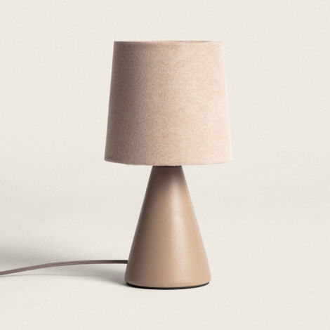 Tischlampe Keramik Artzai Braun