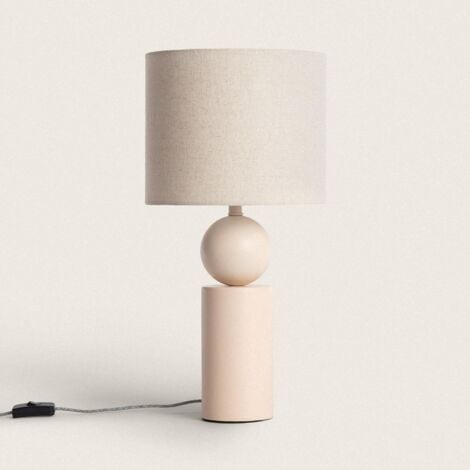 Tischlampe Keramik Rahma Beige