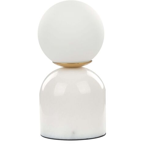 Tischlampe KIWI Stein Weiß