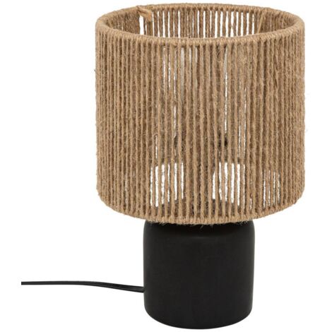 Tischlampe Koby Schwarz H24cm - Atmosphera créateur d'intérieur