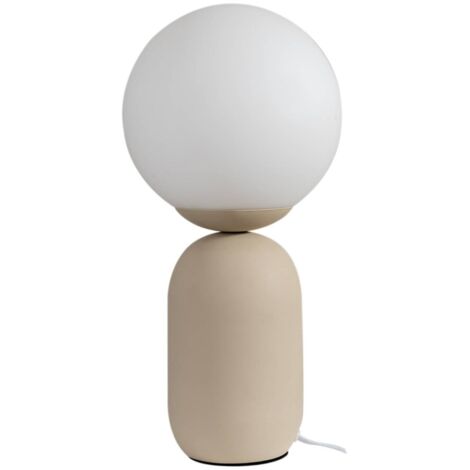 Tischlampe "Lennes" aus Glas für Wohnzimmer & Esszimmer von Lindby