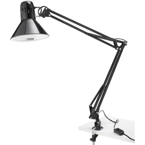 TISCHLAMPE LESENLAMPE KLEMMLEUCHTE SCHREIBTISCHLAMPE FERVI 0343