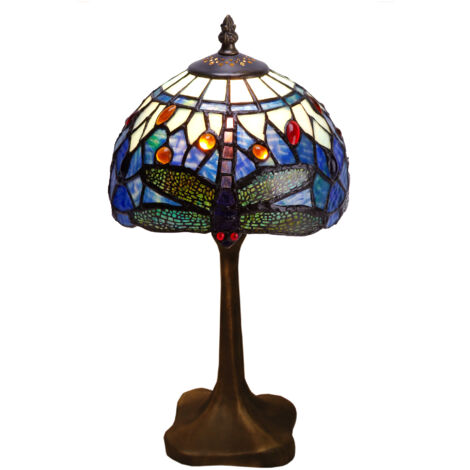 Tischlampe mit D-20-cm-Form der Belle-Epoque-Serie