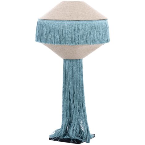 Tischlampe mit Fransen Elsinor 31X31X61 Cm