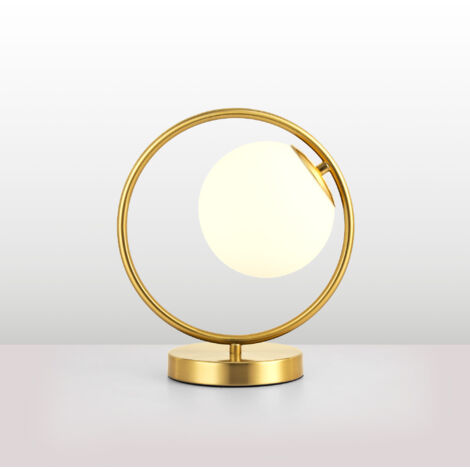 Tischlampe mit Glaskugel „Porto“