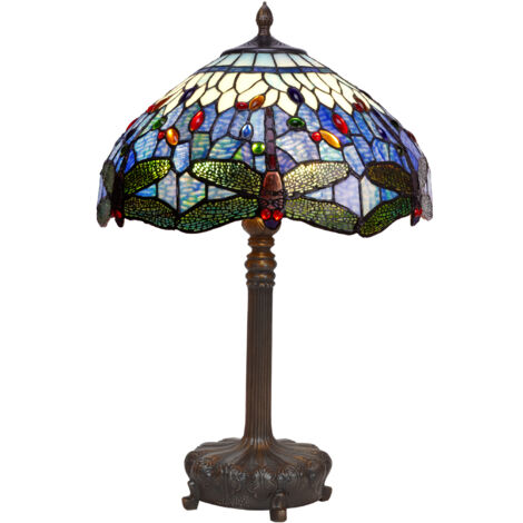 Tischlampe mit größerem Durchmesser, 40 cm, Serie Belle Epoque