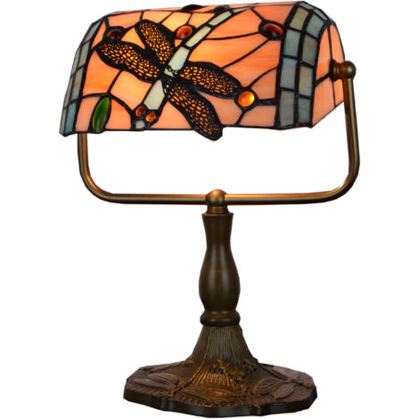 Tischlampe mit Libellen