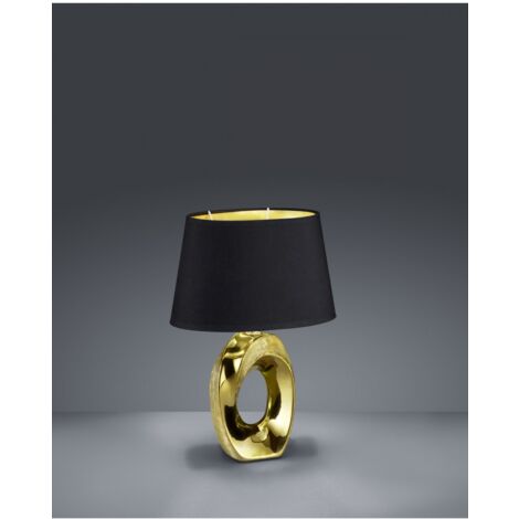 Tischlampe Modern Gold Ceramic Taba H33 cm Trio Lighting
