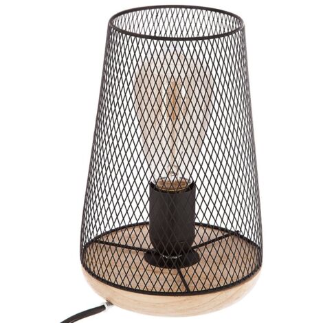 Tischlampe - Modernes Design - Farbe SCHWARZ