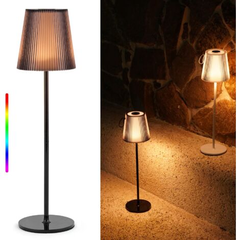 Tischlampe RGBW LED LTMATE Kabellos Touch Magenetisch Schwarz
