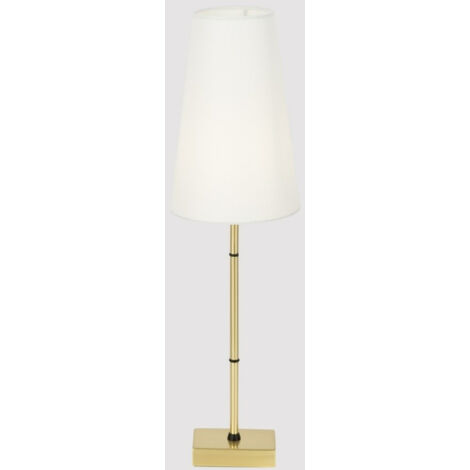 Tischlampe Tischleuchte Beistellleuchte Nachttischlampe Leselampe Metall messing
