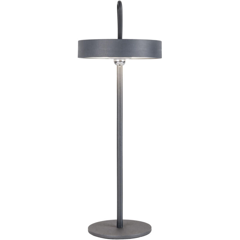 Nave Grau Naeve Ella Wiederaufladbare Dimmbare Integrierte Led-Tischlampe 3000K Ip54 Berührungssensor