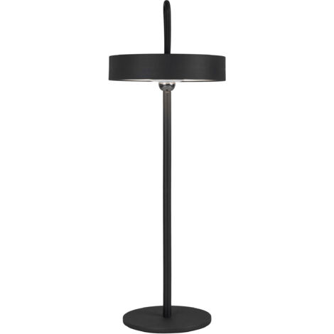 Tischlampe Tischleuchte Touchdimmer Akku Außen Gartenlampe schwarz LED H 35 cm