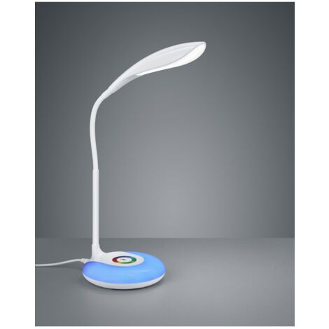 Tischlampe Touch Led Krait Weiß H34 cm Trio Lighting