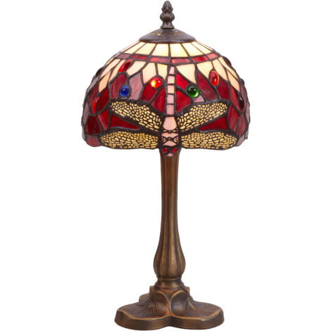 Tischleuchte Durchmesser 20 cm Belle Rouge Serie