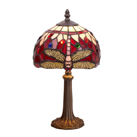 Tischleuchte Durchmesser 20 cm Belle Rouge Serie