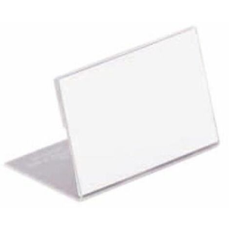 Tischnamensschild 150 x 61 mm (B x H) Acryl transparent 10 St./Pack.