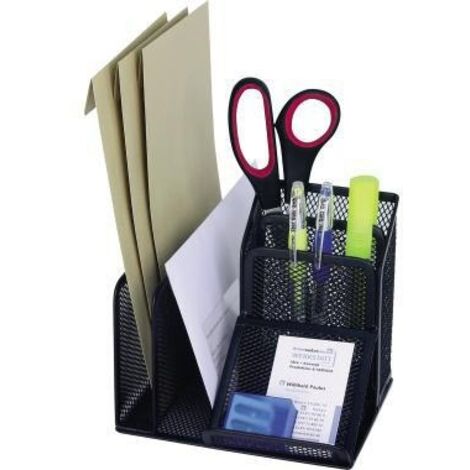 Tischorganizer ® OFFICE 15,8 x 13,5 x 14,5 cm (B x H x T) nicht gefüllt Metall schwarz