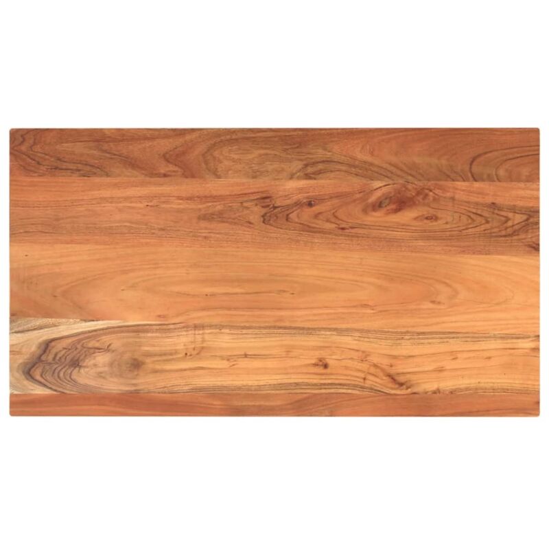 Tischplatte 100x70x2, 5 Cm Rechteckig Massivholz Akazie Vidaxl
