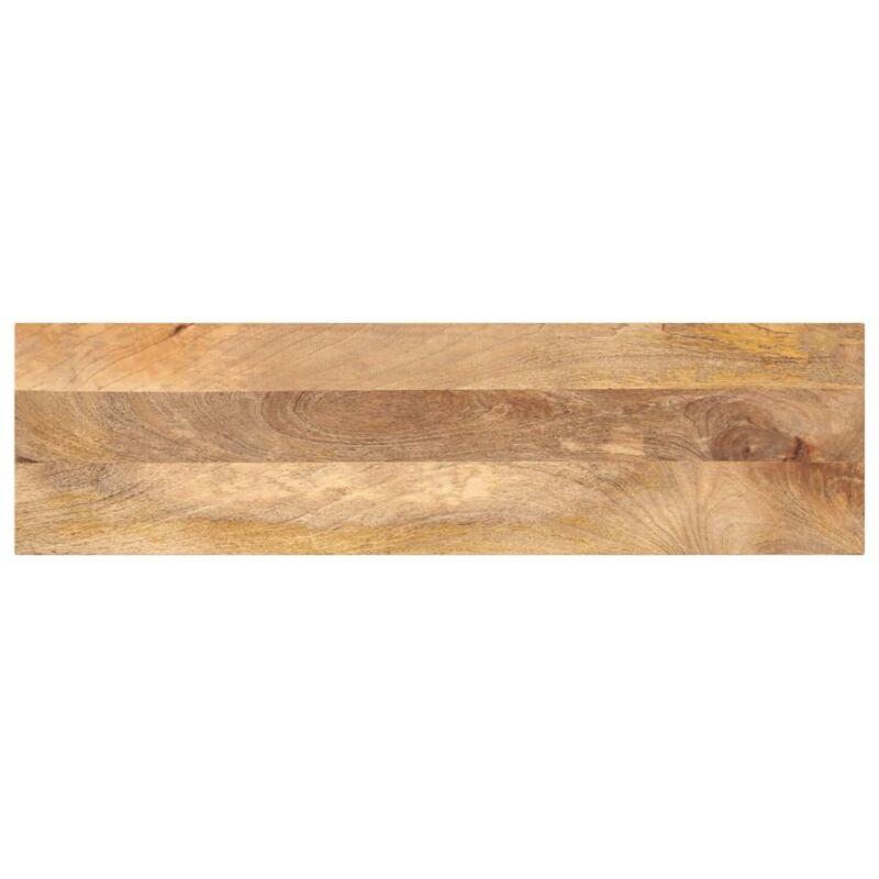 Tischplatte 100x20x3, 8 Cm Rechteckig Massivholz Mango Vidaxl