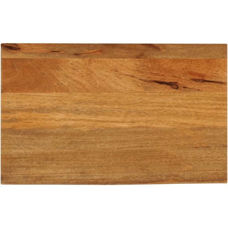 Tischplatte Mit Baumkante 50x40x2, 5 Cm Massivholz Mango Vidaxl 507429