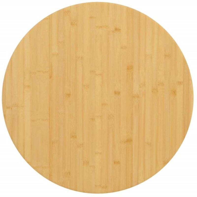 Tischplatte Ø60x2, 5 Cm Bambus Vidaxl