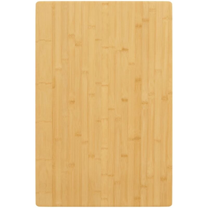Vidaxl Tischplatte 60x100x2, 5 Cm Bambus
