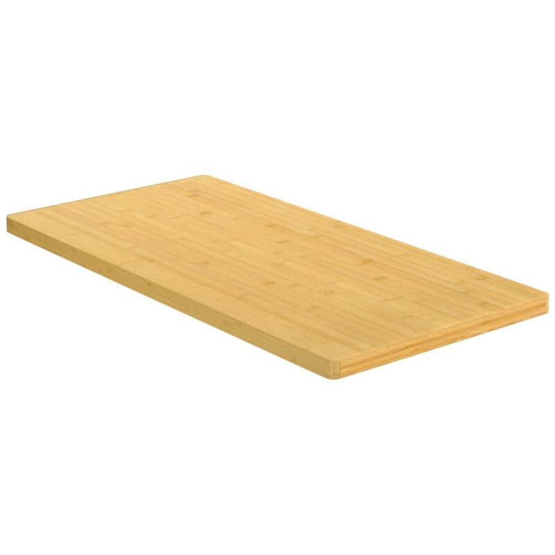Vidaxl Tischplatte 50x100x2, 5 Cm Bambus
