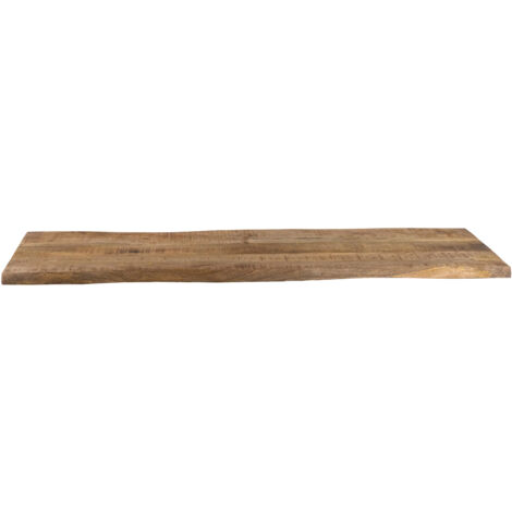 Tischplatte Baumkante Mango massiv 160 x 40 cm CURTIS