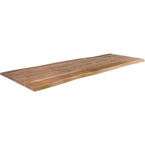 Tischplatte Baumkante Mango rough 180 x 60 cm CURT