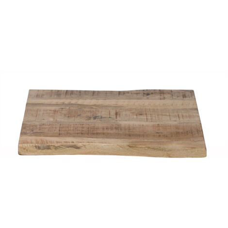 Tischplatte Baumkante Mango rough 60 x 60 cm CURT