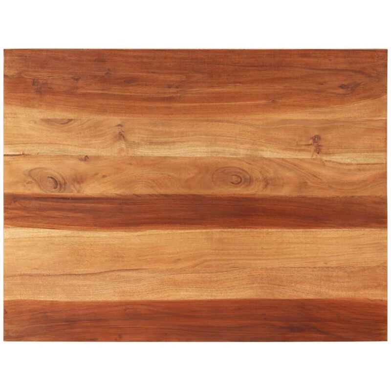 Tischplatte Massivholz Akazie 15-16 Mm 70x90 Cm Vidaxl