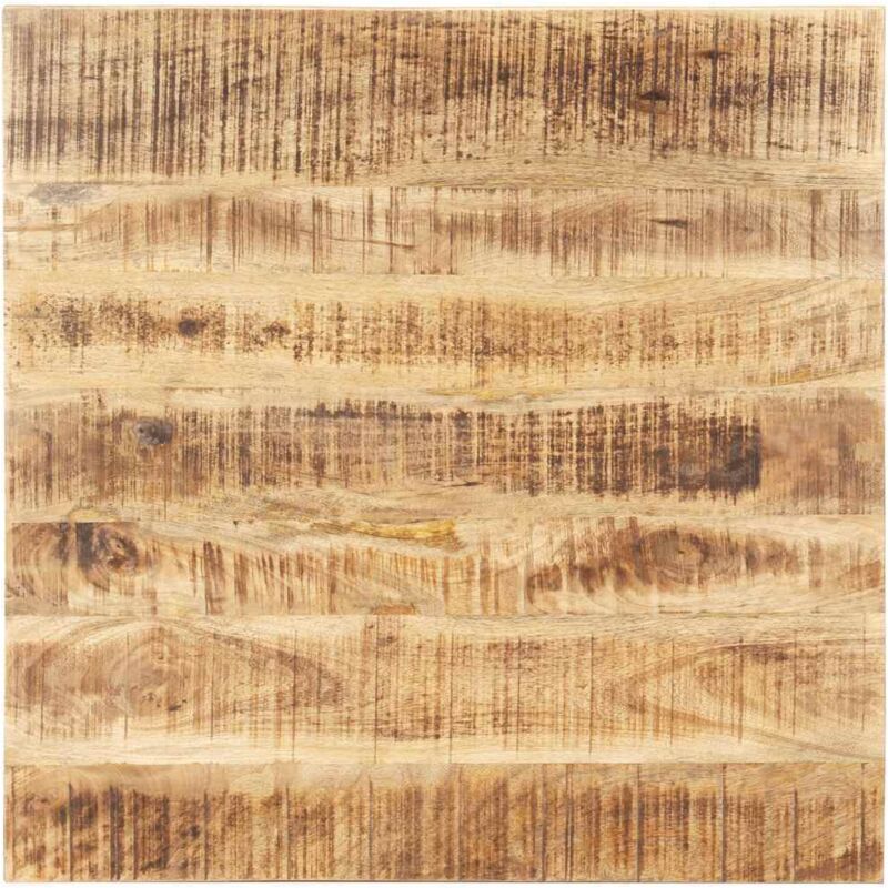 Tischplatte Massivholz Mango 25-27 Mm 70x70 Cm - Vidaxl