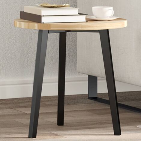 Tischplatte Rund Ø40x2 cm Massivholz Akazie vidaXL