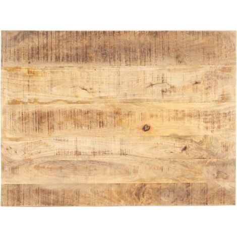 Tischplatte，Schreibtischplatte，Küchen Arbeitsplatte Massivholz Mango 15-16 mm 70x60 cm CCA216289 BonneVie