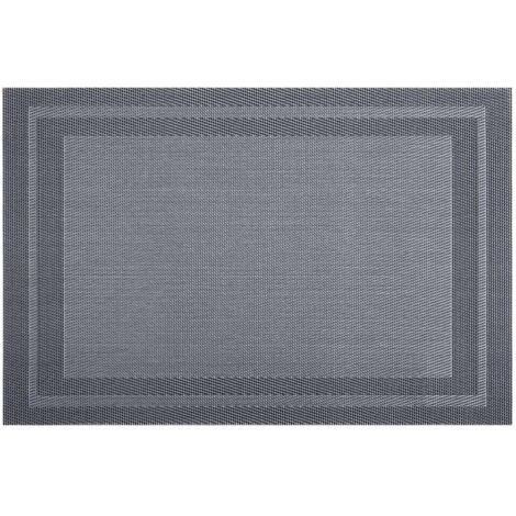 Tischset 30x45 Americano Graphit, doppelseitig, wasserdicht