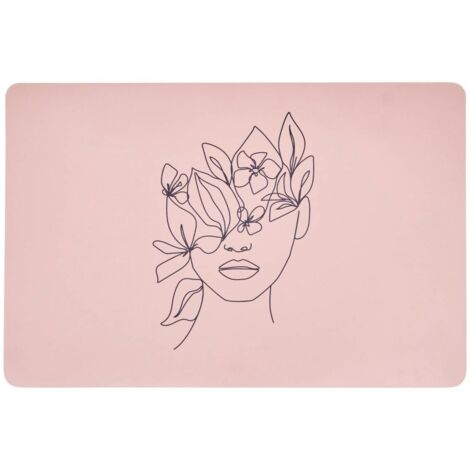Tischset Gesicht L45xp30xH0,2cm -