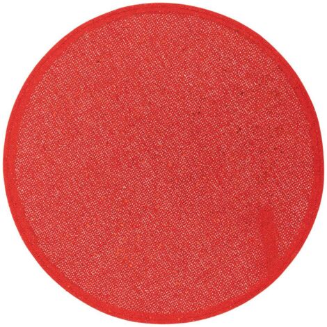 Tischset mit Pailletten D.38cm Jute rot - Feeric lights & christmas