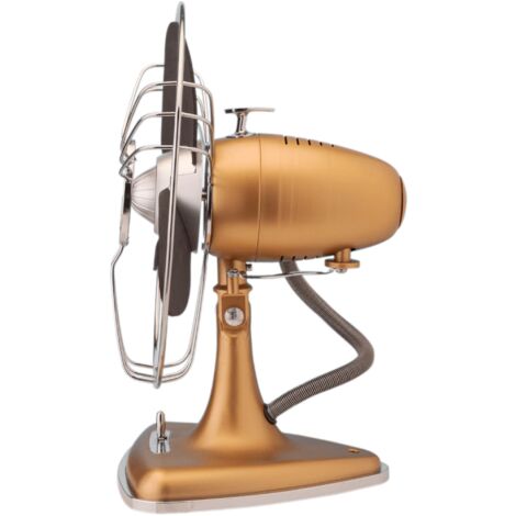 Tischventilator 30 cm Vintage Karamell