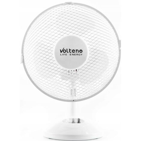 Tischventilator schwarz 23cm