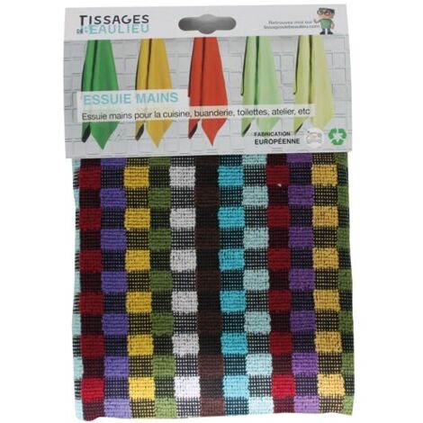 TISSAGES DE BEAULIEU - Torchon mineur 50x70cm