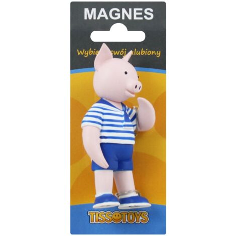 Tisso Toys - Ferkel-Teddybär-Ohrmagnet - Dekoration und Spielzeug für Kinder ab 3 Jahren