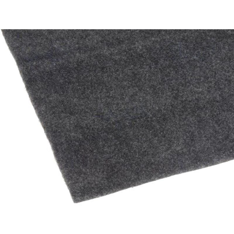 Moquette acoustique 1.4x0.7m anthracite adhesive