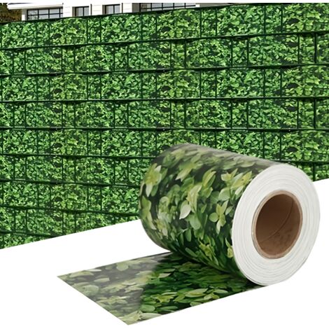 Tissu Brise-Vue PVC 35m x H19cm pour Clôture, Intimité et Décoration - COLORE: FLOREALE