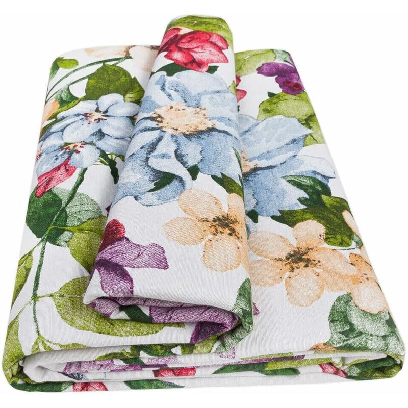 Emmevi Mv S.p.a. - Tissu D'Ameublement En Coton Gran Foulard Housse De Canapé Fleuri - 260x280