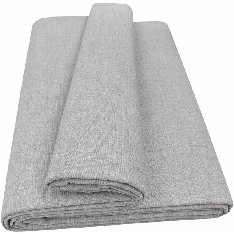 Emmevi Mv S.p.a. - Tissu D'Ameublement En Coton Gran Foulard Housse De Canapé Gris Pastel - 170x280