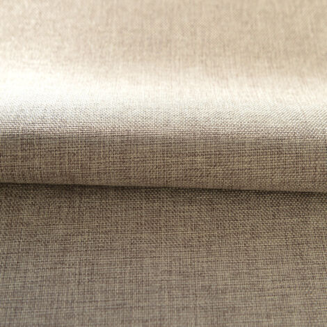 Tissu d'ameublement occultant uni Taupe 140 cm