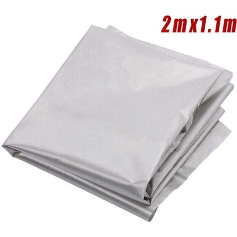 Tissu de blindage EMF pour la protection contre les radiations, l'isolation ESD et EMI, le blocage des signaux, 2 x 1,1m